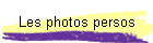 Les photos persos